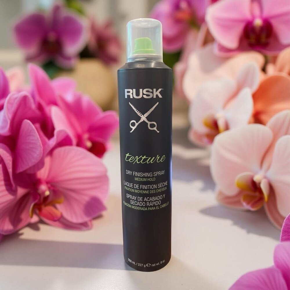 Rusk Texture Dry Finishing Spray Medium Hold 10 oz